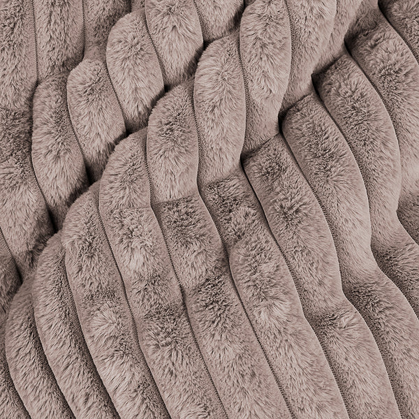 Sofa pufa Sloucher - Sztruks ultra plusz Mysi Fabric Close-up Image