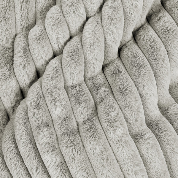 Sofa pufa Sloucher - Sztruks ultra plusz Szałwiowy zielony Fabric Close-up Image