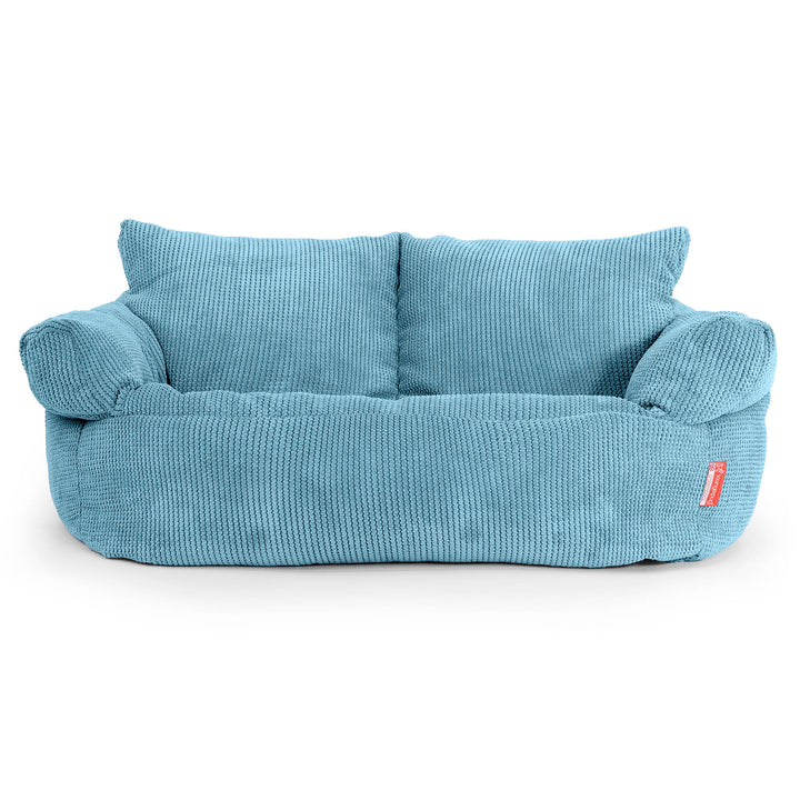 Sofa pufa Josephine - Pom Pom Morski błękit 01