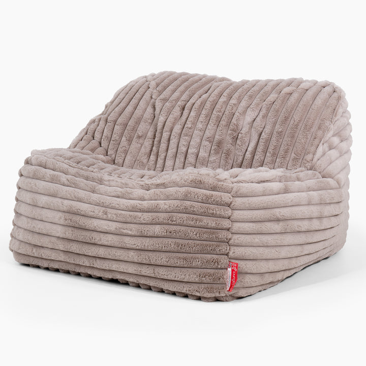 Pufa fotel Sloucher - Sztruks ultra plusz Mysi 01