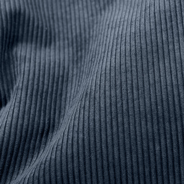 Pufa leżanka Eva - Sztruks wąski prążek Granat Fabric Close-up Image