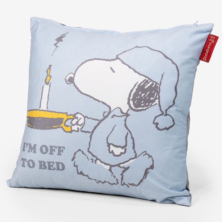 Snoopy Poszewka na poduszkę ozdobna 47 x 47cm - Dobranoc 03