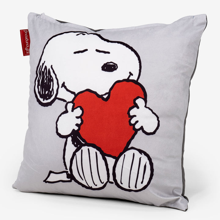 Snoopy Poszewka na poduszkę ozdobna 47 x 47cm - Serce 03