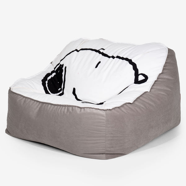 Snoopy Pufa fotel Sloucher - Twarz 02