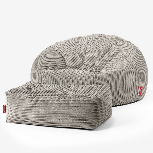 Klasyczna sofa pufa - Klasyczny sztruks Mysi 01