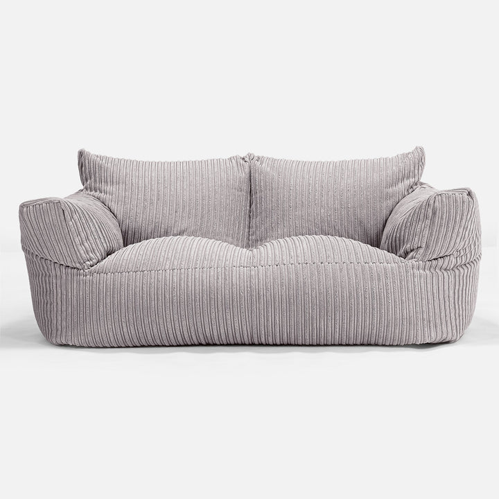 Sofa pufa Josephine - Klasyczny sztruks Szarość delfina 01